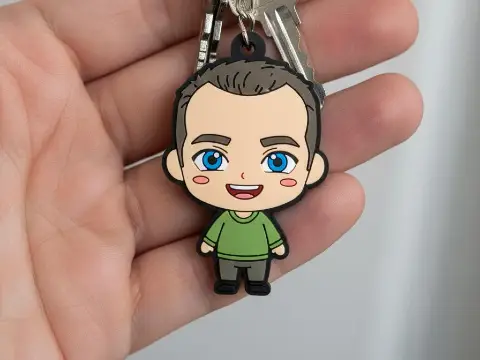 Cute Chibi Keychain
