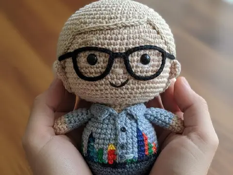 Cute and Cozy Knitted Doll